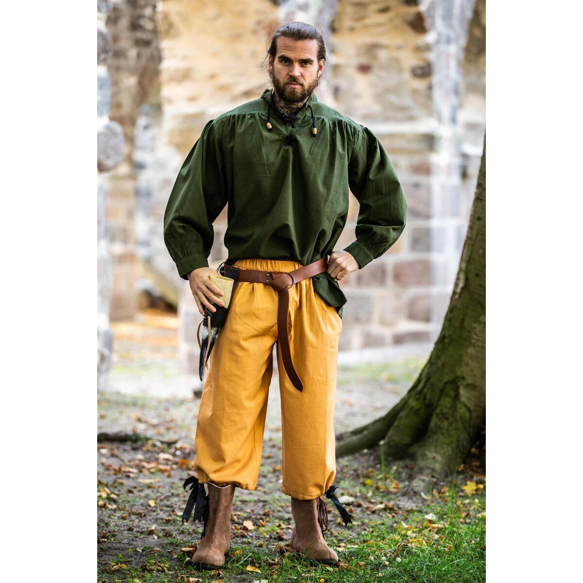 Imagen del producto Camisa medieval Ludwig verde