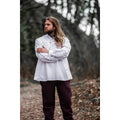 Imagen del producto Camisa medieval con cordones y ojales Adrian blanca