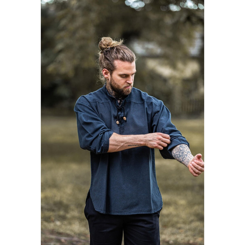 Imagen del producto Camisa medieval Ansbert azul