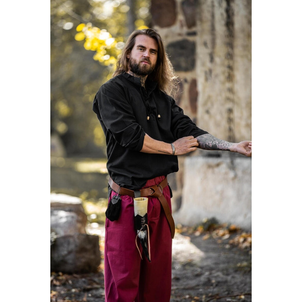 Imagen del producto Camisa medieval Ansbert negra