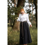 Imagen del producto Blusa medieval Edith blanca