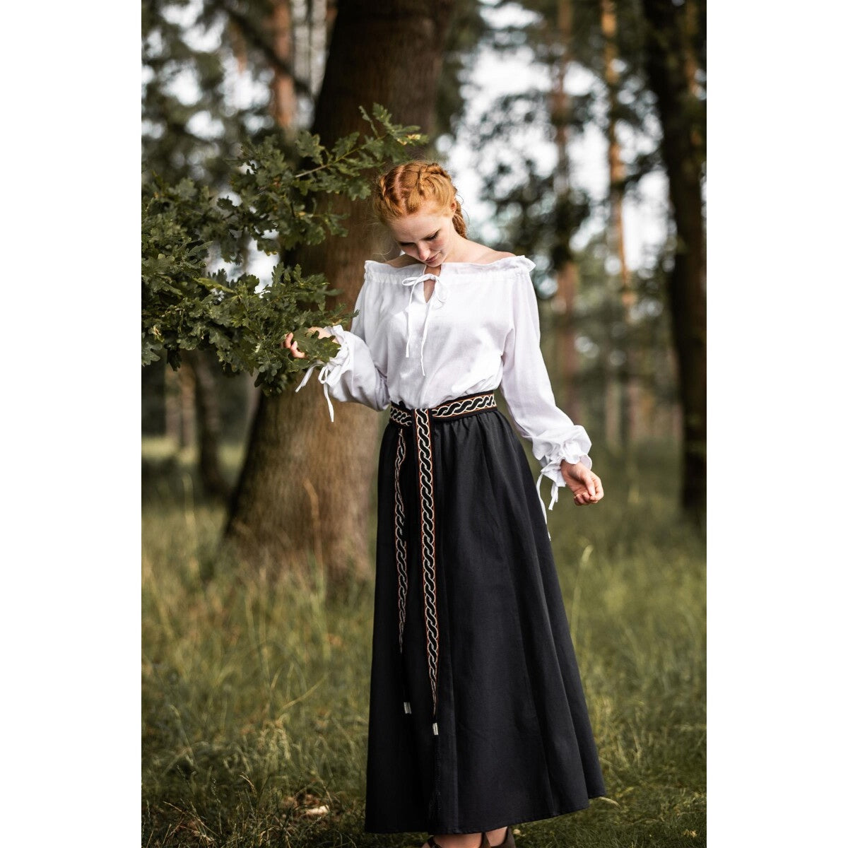 Imagen del producto Blusa medieval Edith blanca