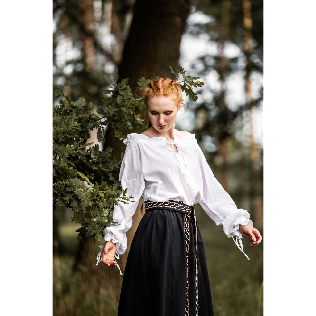 Imagen del producto Blusa medieval Edith blanca