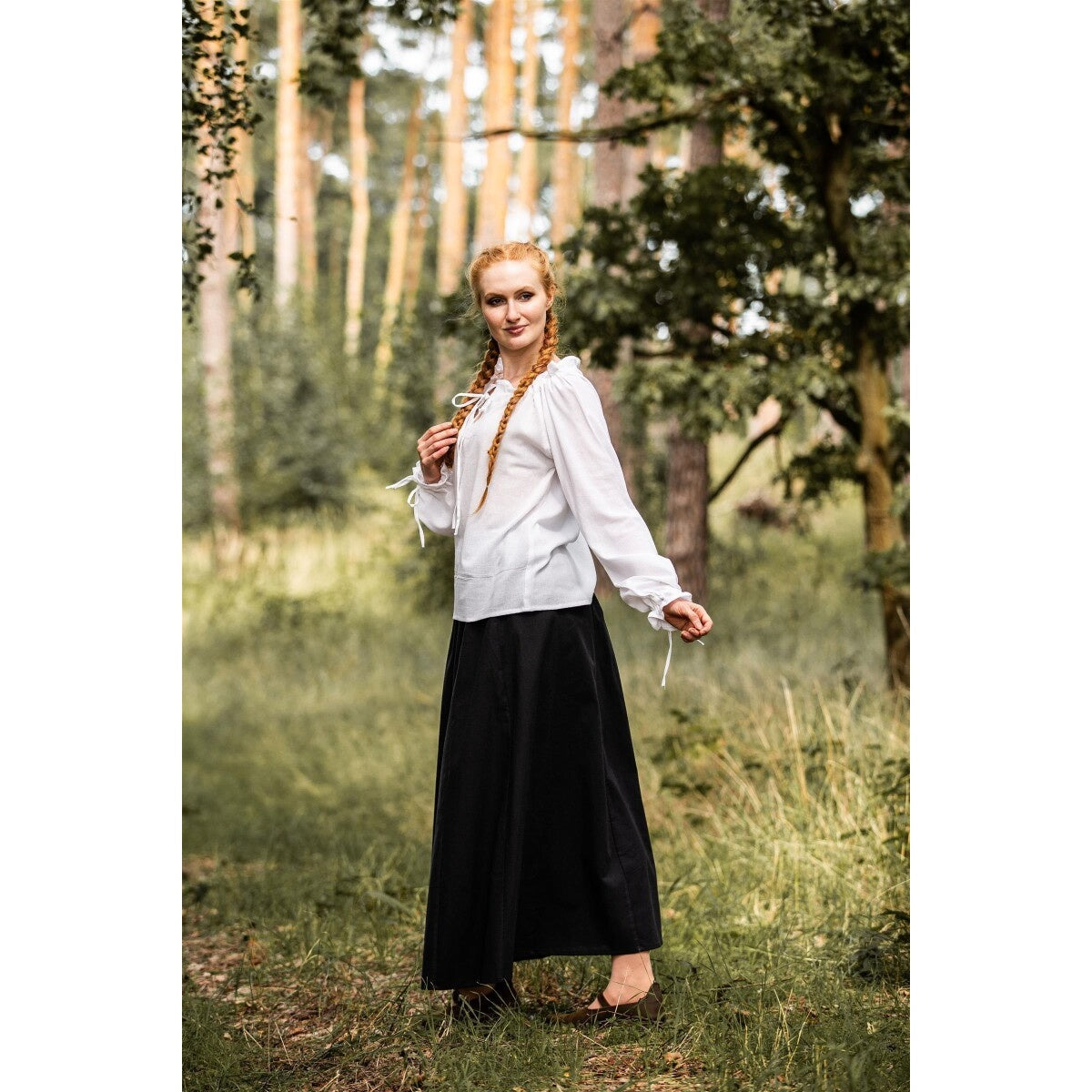 Imagen del producto Blusa medieval Edith blanca