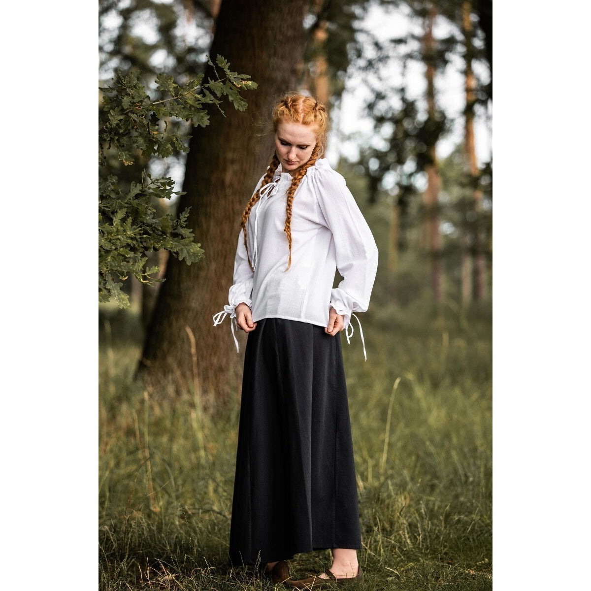 Imagen del producto Blusa medieval Edith blanca