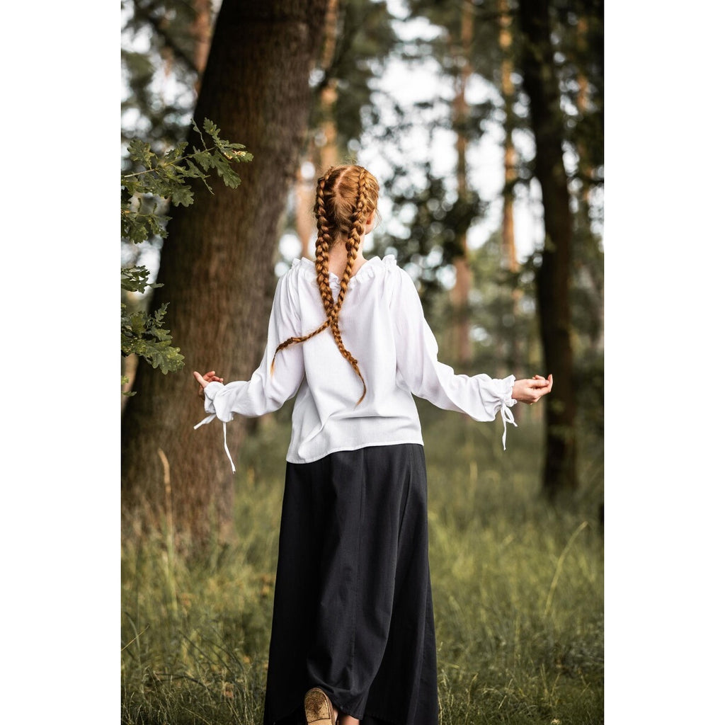 Imagen del producto Blusa medieval Edith blanca