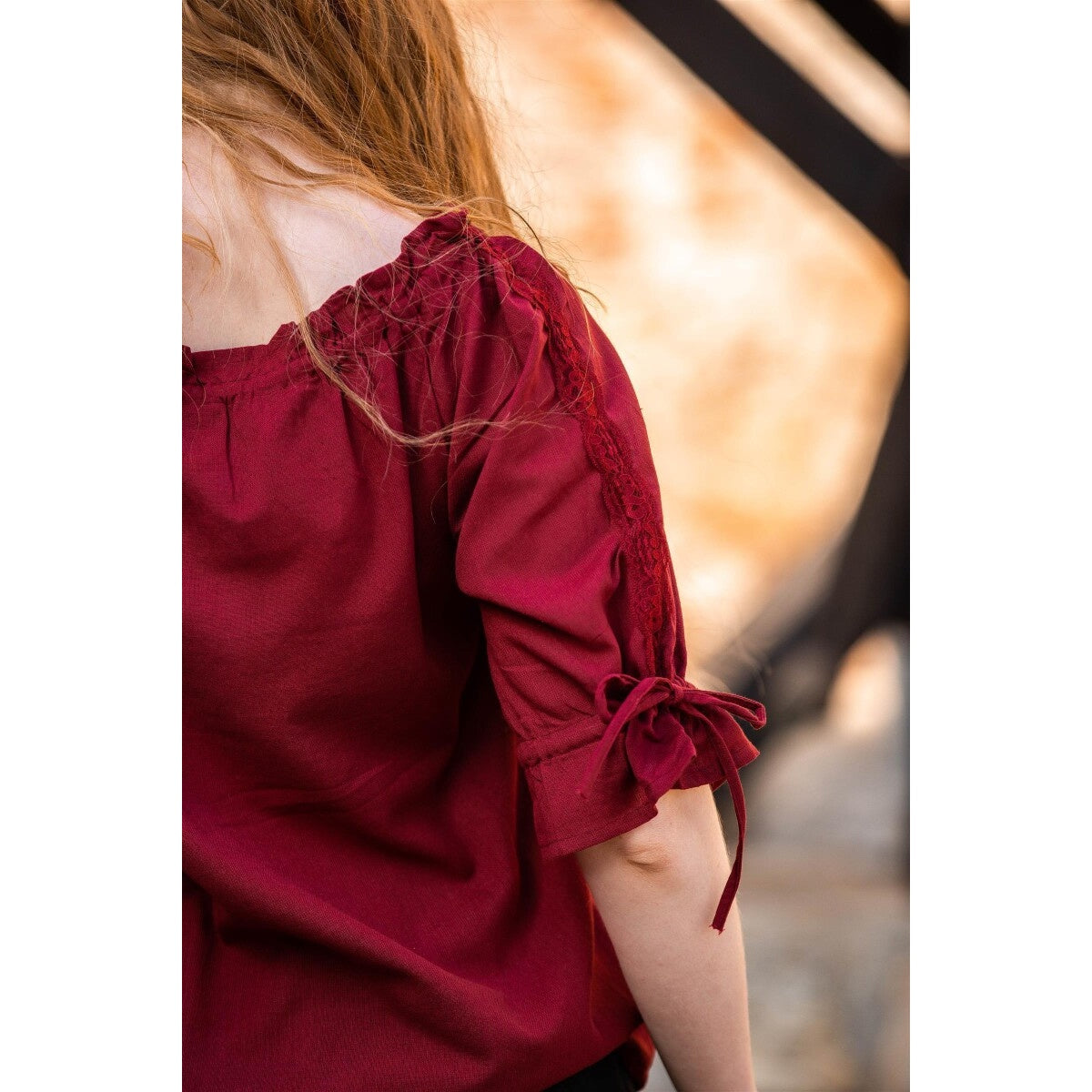 Product image Medieval Short-Sleeve Blouse Sandra red