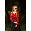 Imagen del producto Blusa medieval con encaje Bettina roja