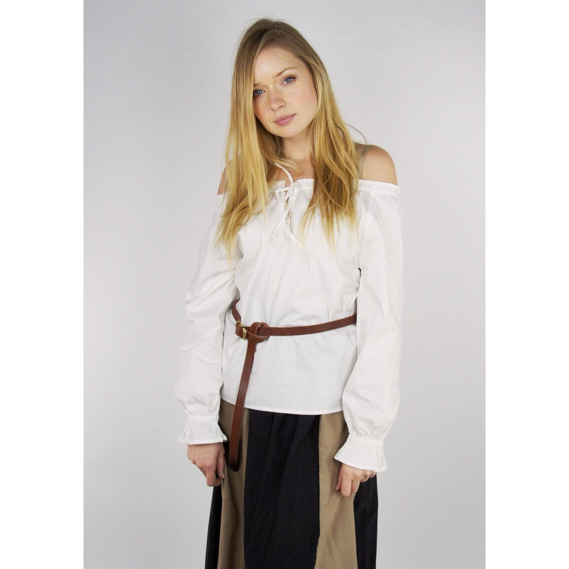 Product image Medieval Blouse with Lace Bettina White
