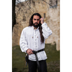 Imagen del producto Camisa medieval Gustavo blanca