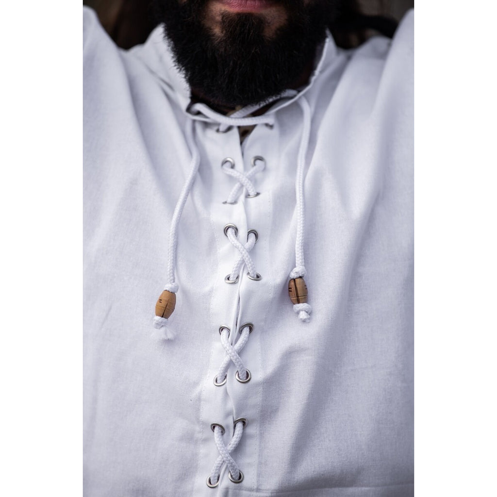 Imagen del producto Camisa medieval Gustavo blanca