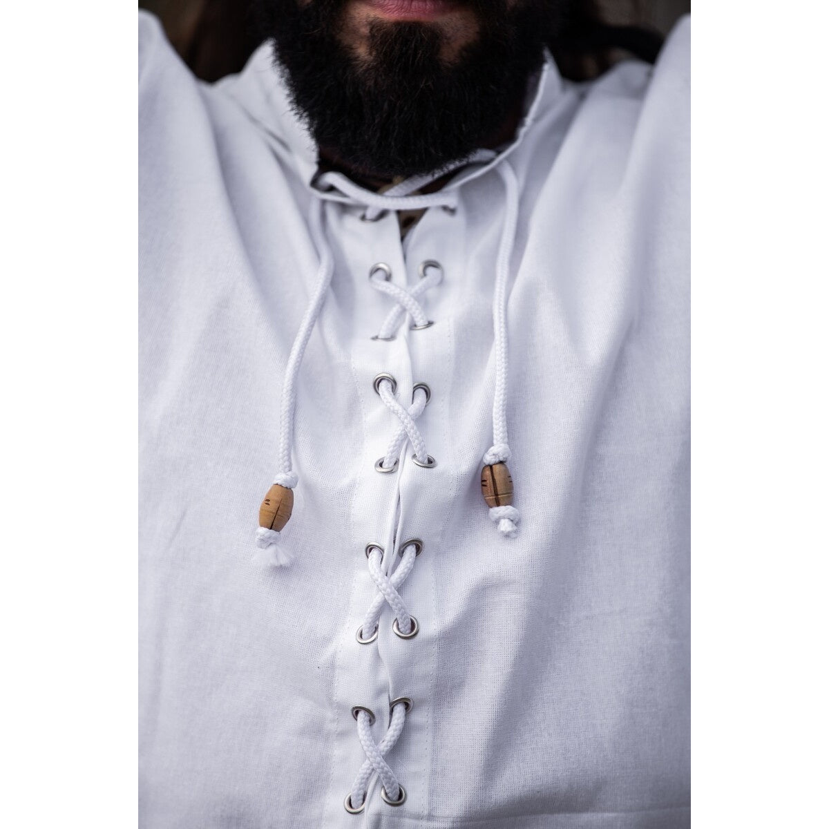 Imagen del producto Camisa medieval Gustavo blanca