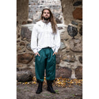 Imagen del producto Camisa medieval de cuello redondo Athos blanca