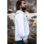 Imagen del producto Camisa medieval de cuello redondo Athos blanca