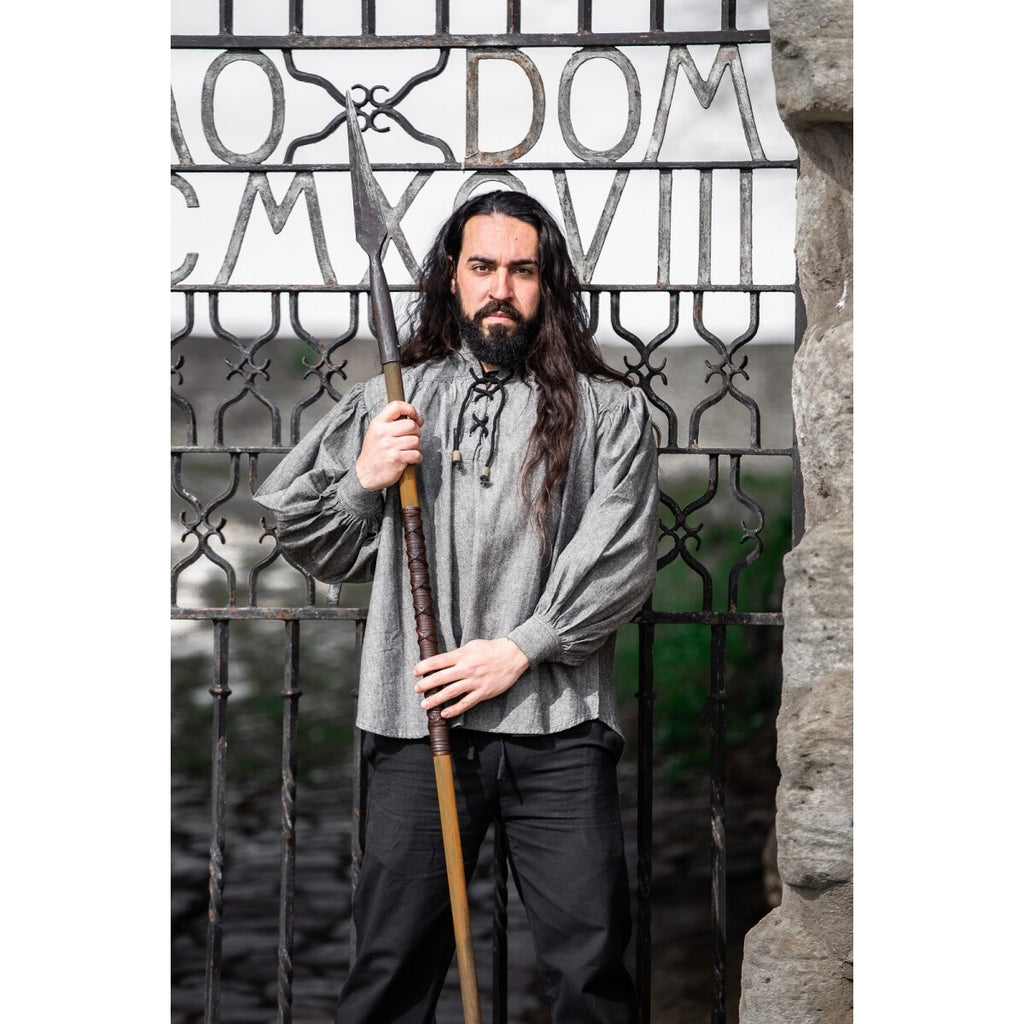 Imagen del producto Camisa medieval Leopold gris