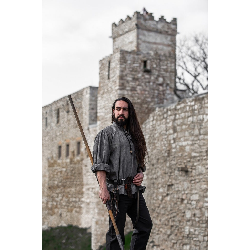 Imagen del producto Camisa medieval Leopold gris