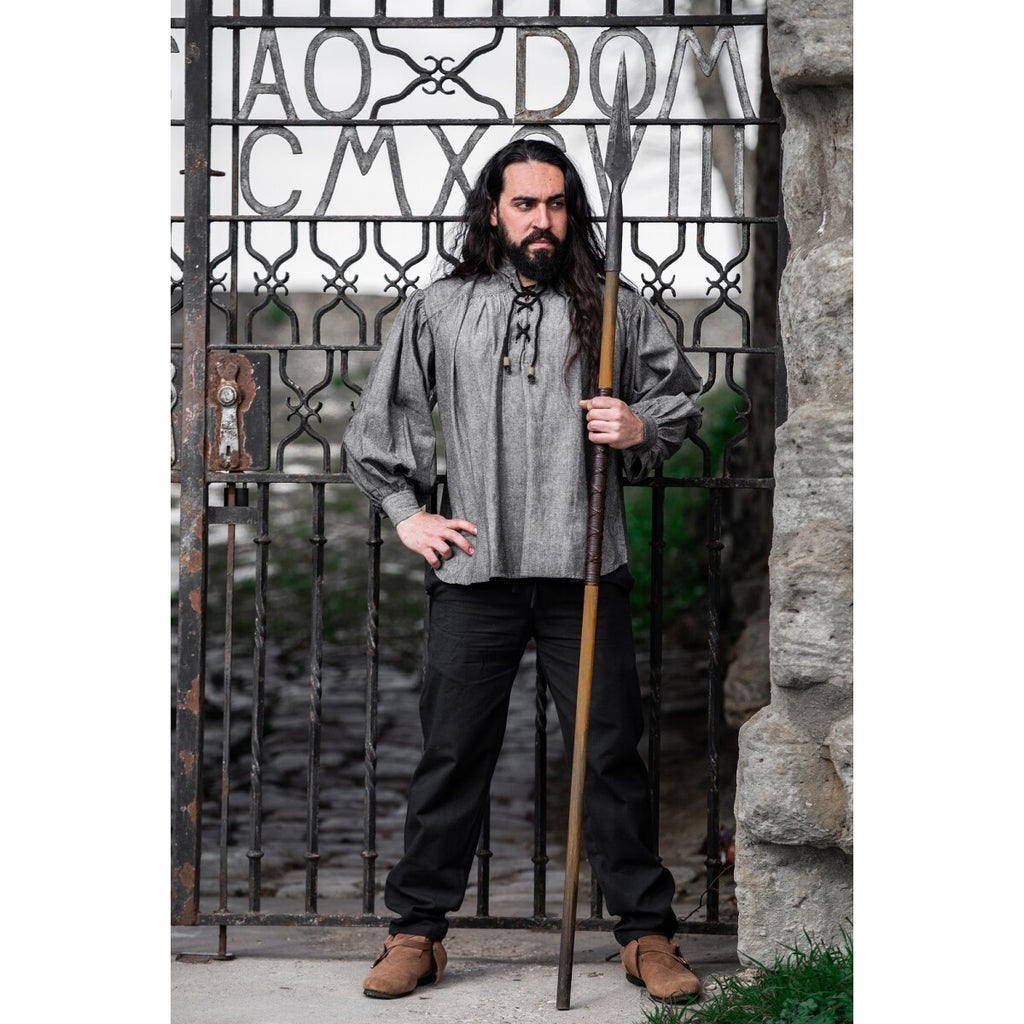 Imagen del producto Camisa medieval Leopold gris