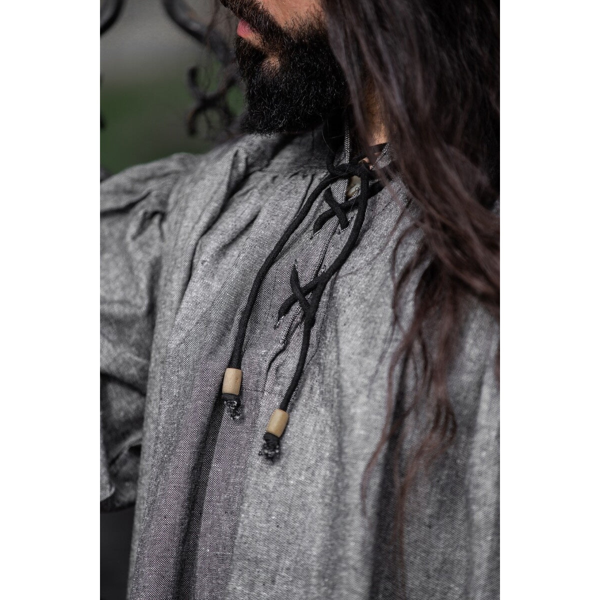 Imagen del producto Camisa medieval Leopold gris
