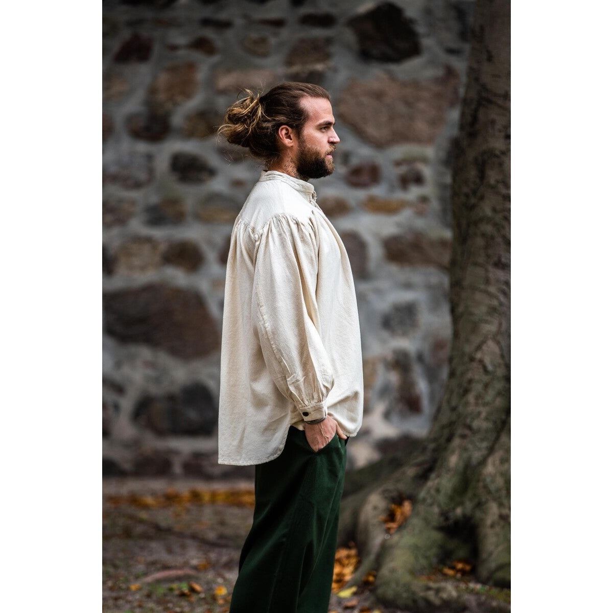 Imagen del producto Camisa medieval Leopold beige