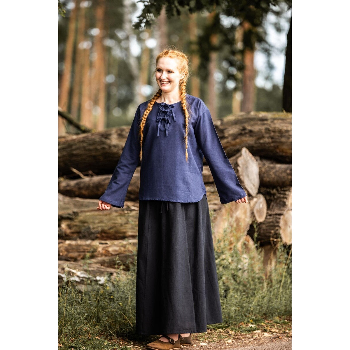 Imagen del producto Blusa medieval Tilda azul