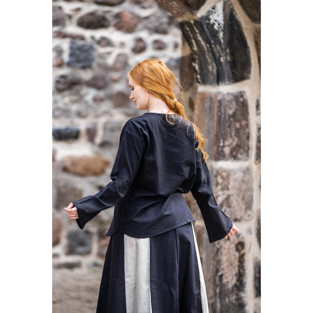 Imagen del producto Blusa medieval Tilda negra