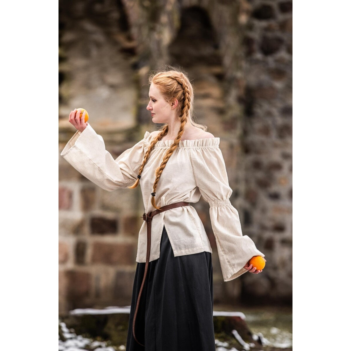 Imagen del producto Blusa medieval Coletta beige