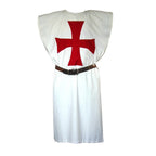 Imagen del producto Tabardo medieval de los Caballeros Templarios negro-rojo