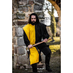 Imagen del producto Jubón medieval Frederick negro-amarillo