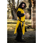 Imagen del producto Jubón medieval Frederick negro-amarillo