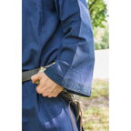 Imagen del producto Túnica medieval con ribete Halvor azul