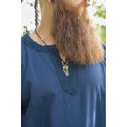 Imagen del producto Túnica medieval con ribete Halvor azul