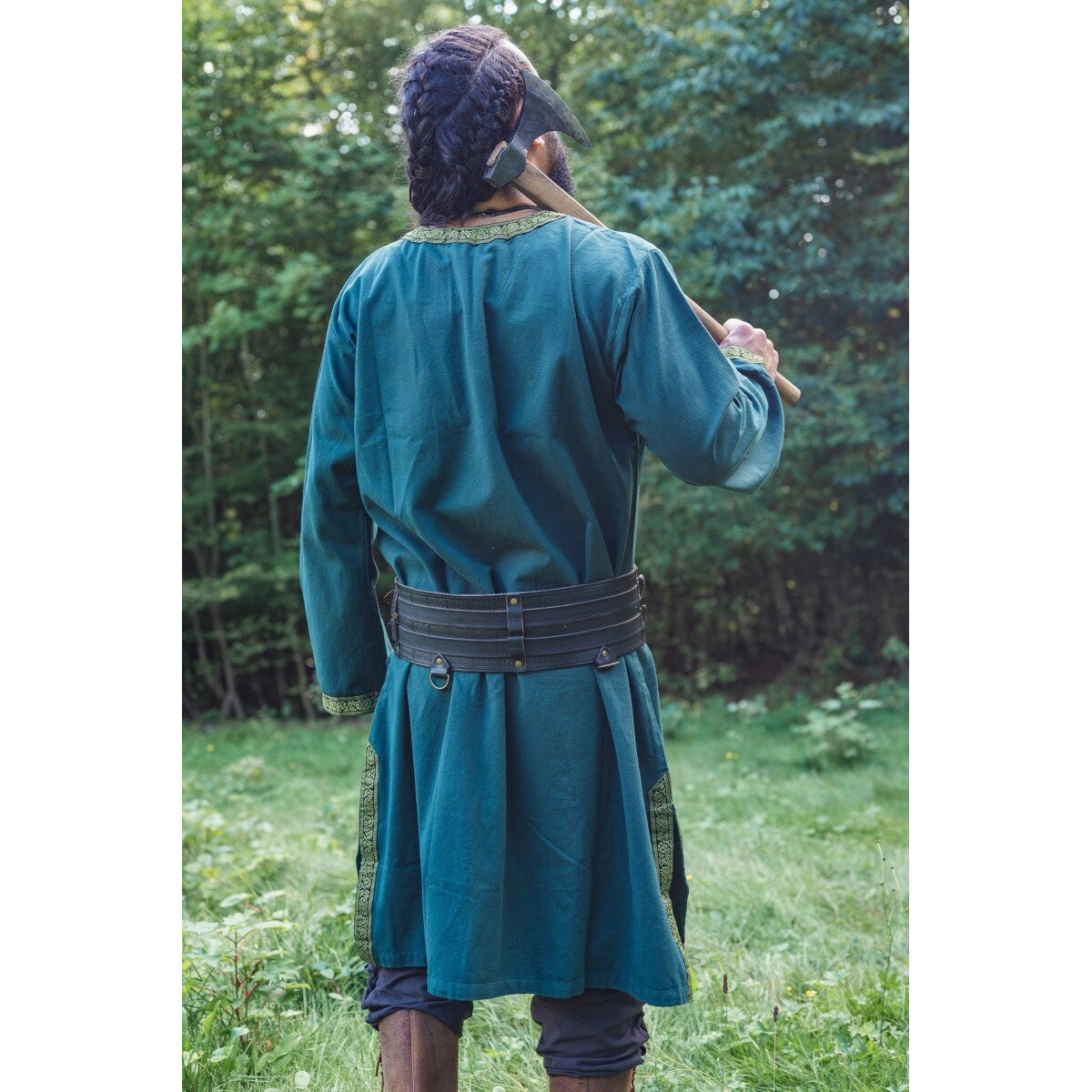 Product image Medieval Tunic with Trim Halvor green