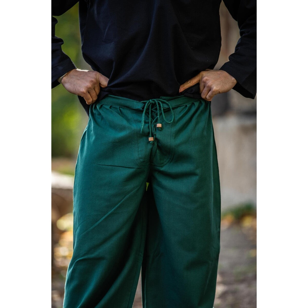 Imagen del producto Pantalón medieval Gerold verde