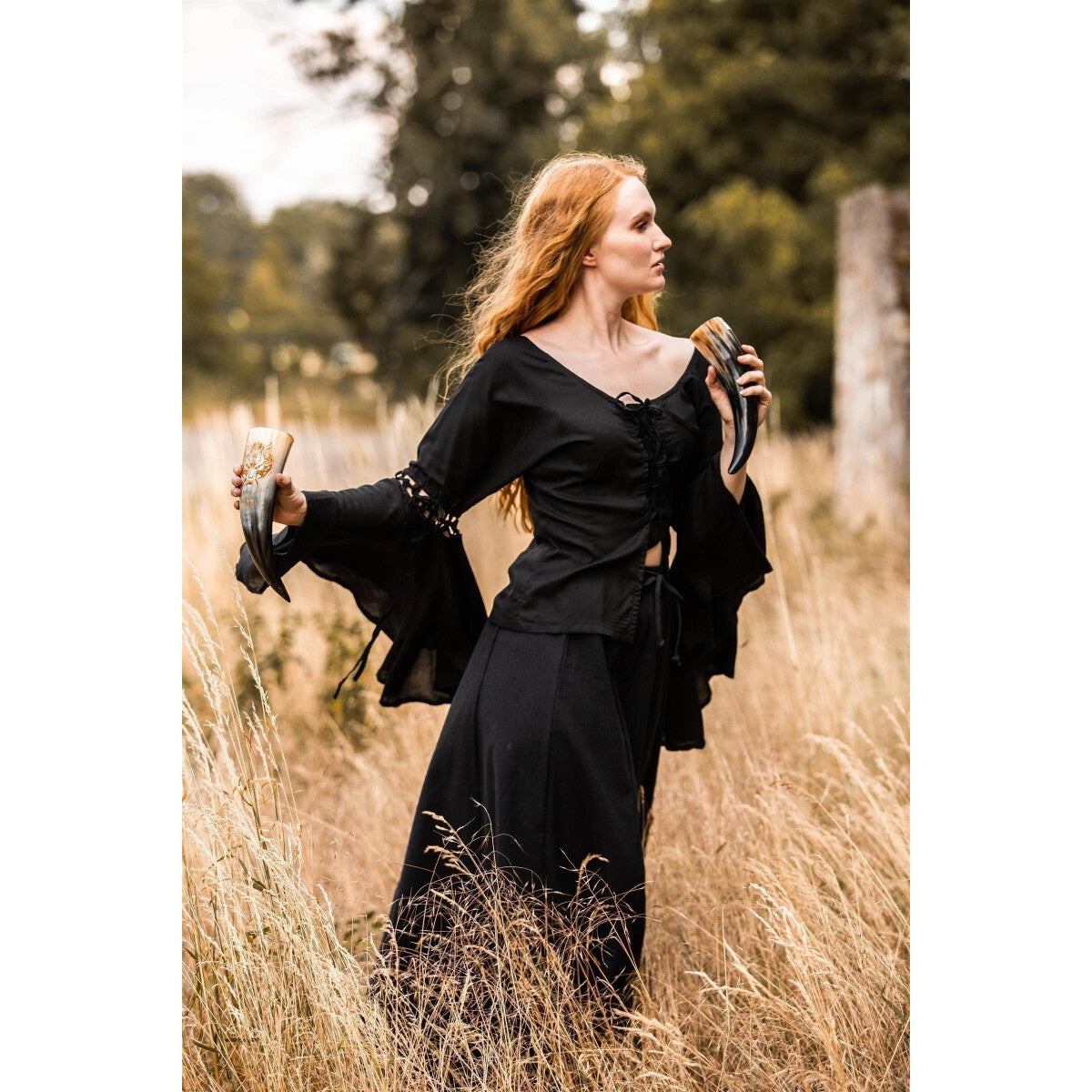 Product image Medieval Blouse Carmen black