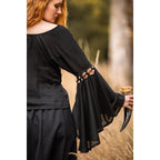 Imagen del producto Blusa medieval Carmen negra