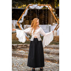 Imagen del producto Blusa medieval Carmen blanca