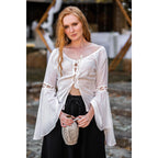 Imagen del producto Blusa medieval Carmen blanca