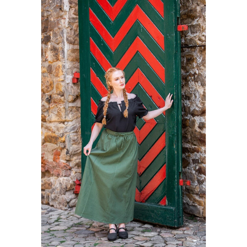 Product image Medieval Short-Sleeve Blouse Otilia Black