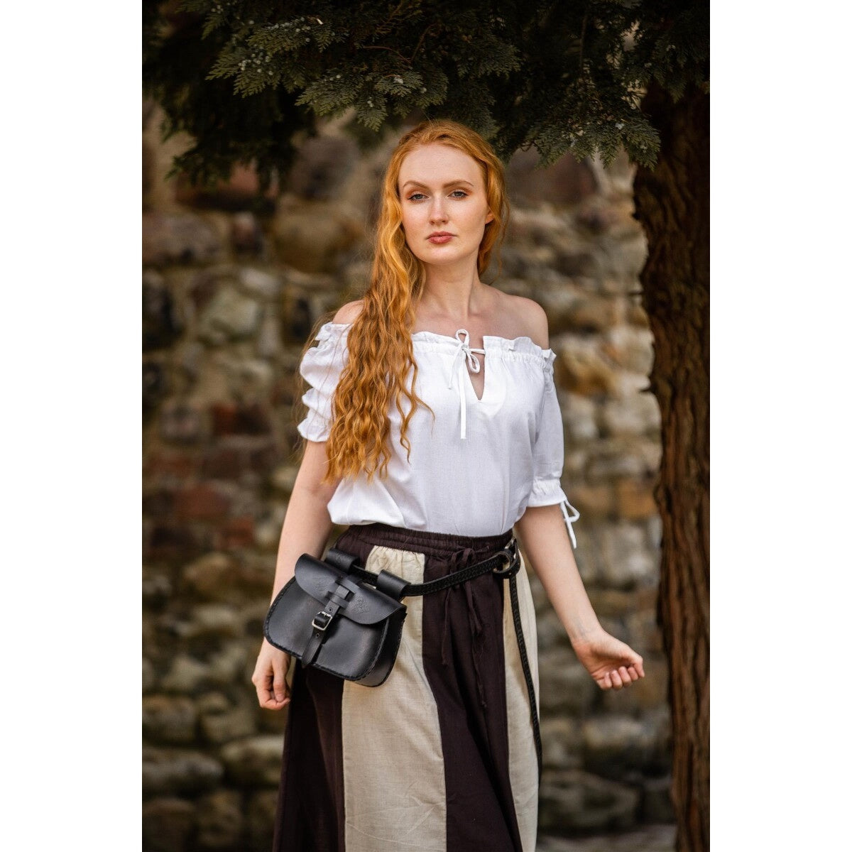 Product image Medieval Short-Sleeve Blouse Otilia White