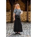 Imagen del producto Blusa medieval de manga corta Verena azul