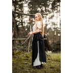 Imagen del producto Blusa medieval de manga corta Verena beige