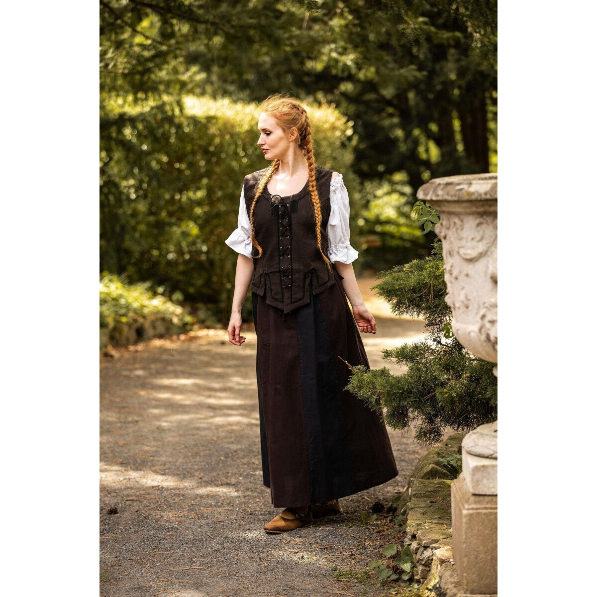 Product image Medieval Short-Sleeve Blouse Verena white