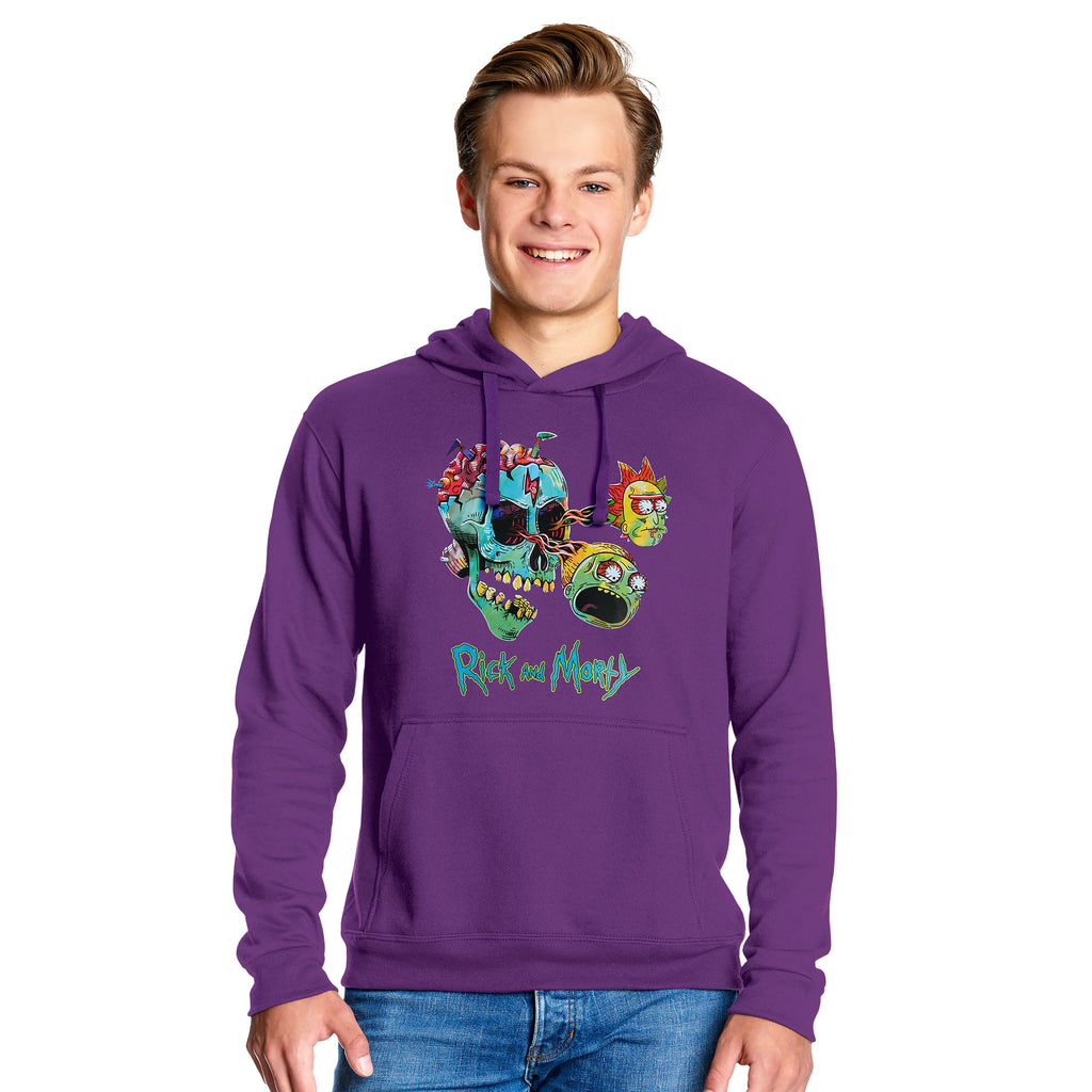 Imagen del producto Rick and Morty - Sudadera con capucha Morty y Rick Face