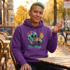 Imagen del producto Rick and Morty - Sudadera con capucha Morty y Rick Face