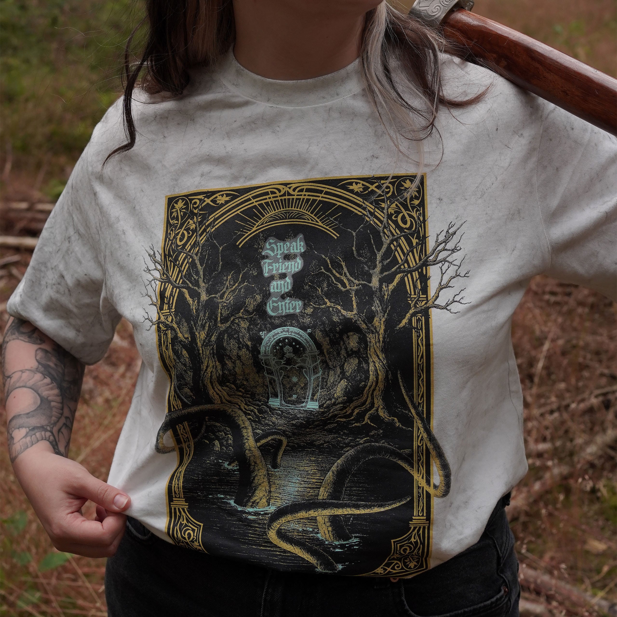 Imagen del producto El Señor de los Anillos - Camiseta Puertas de Durin