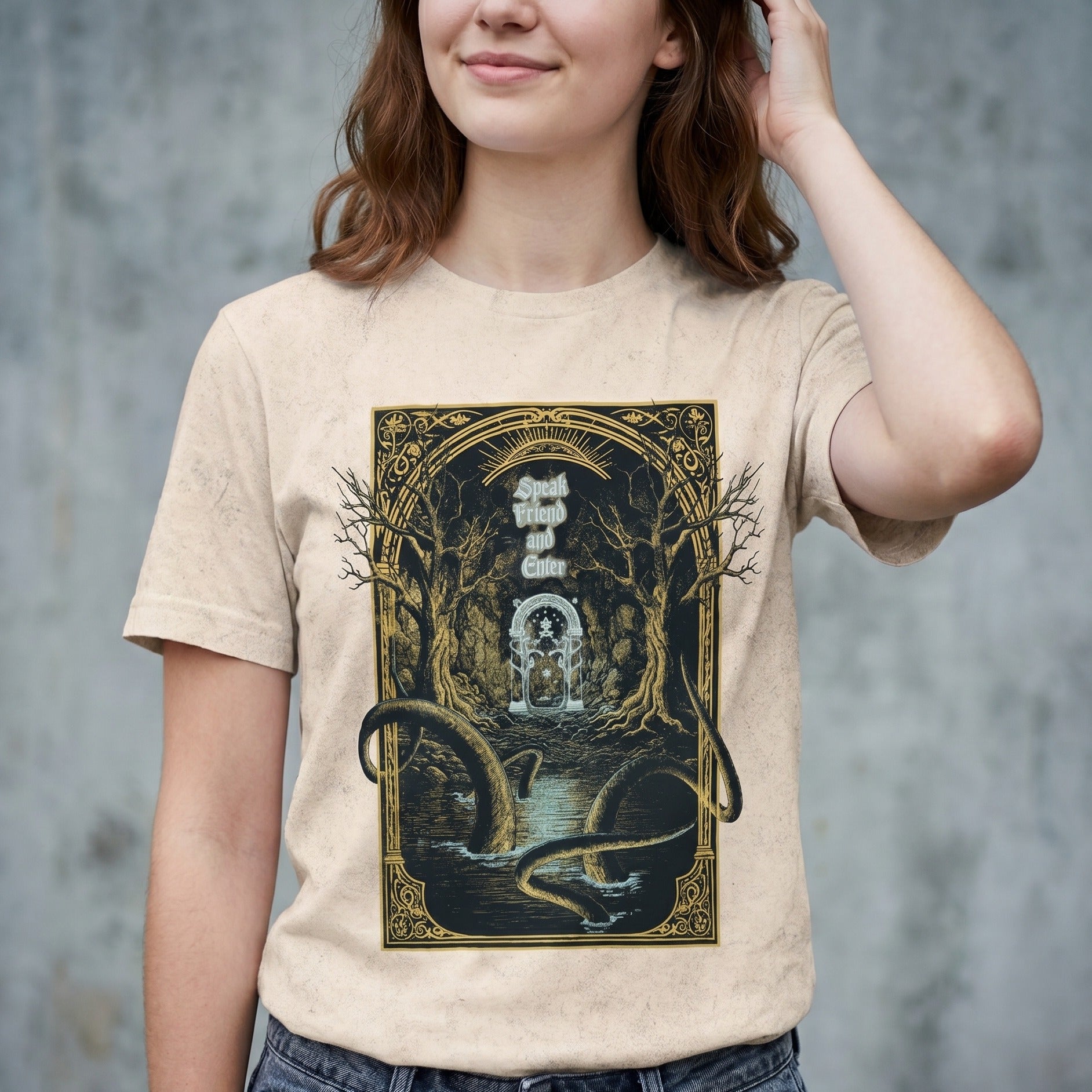 Imagen del producto El Señor de los Anillos - Camiseta Puertas de Durin