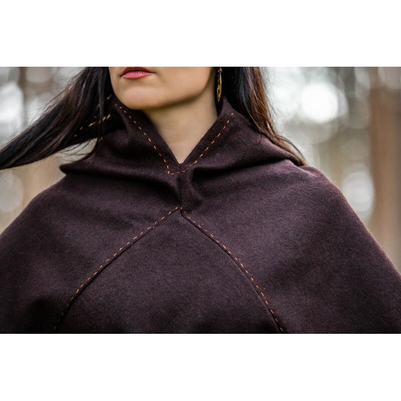 Imagen del producto Caperuza medieval Halfdan marrón