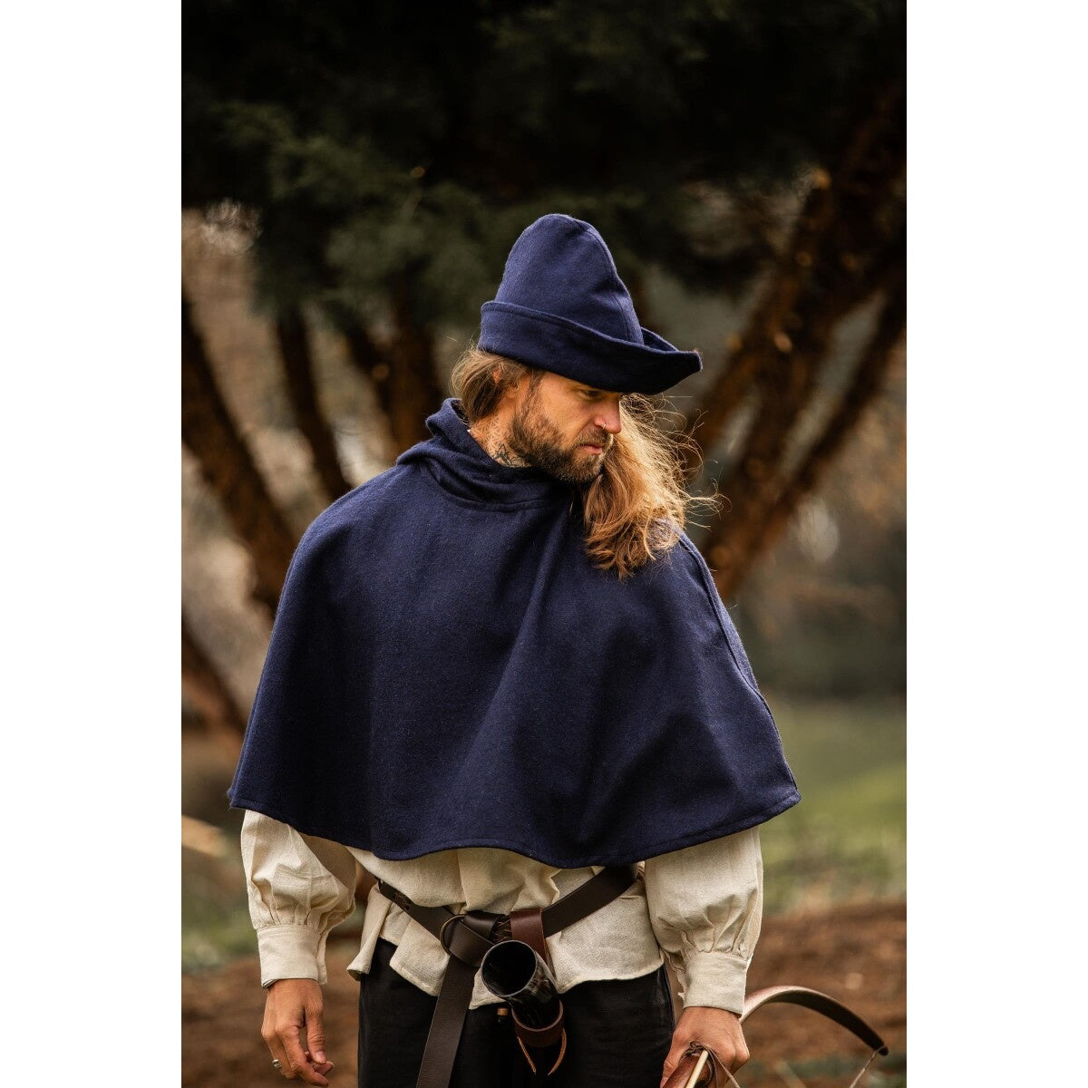 Imagen del producto Gugel medieval de lana Paul