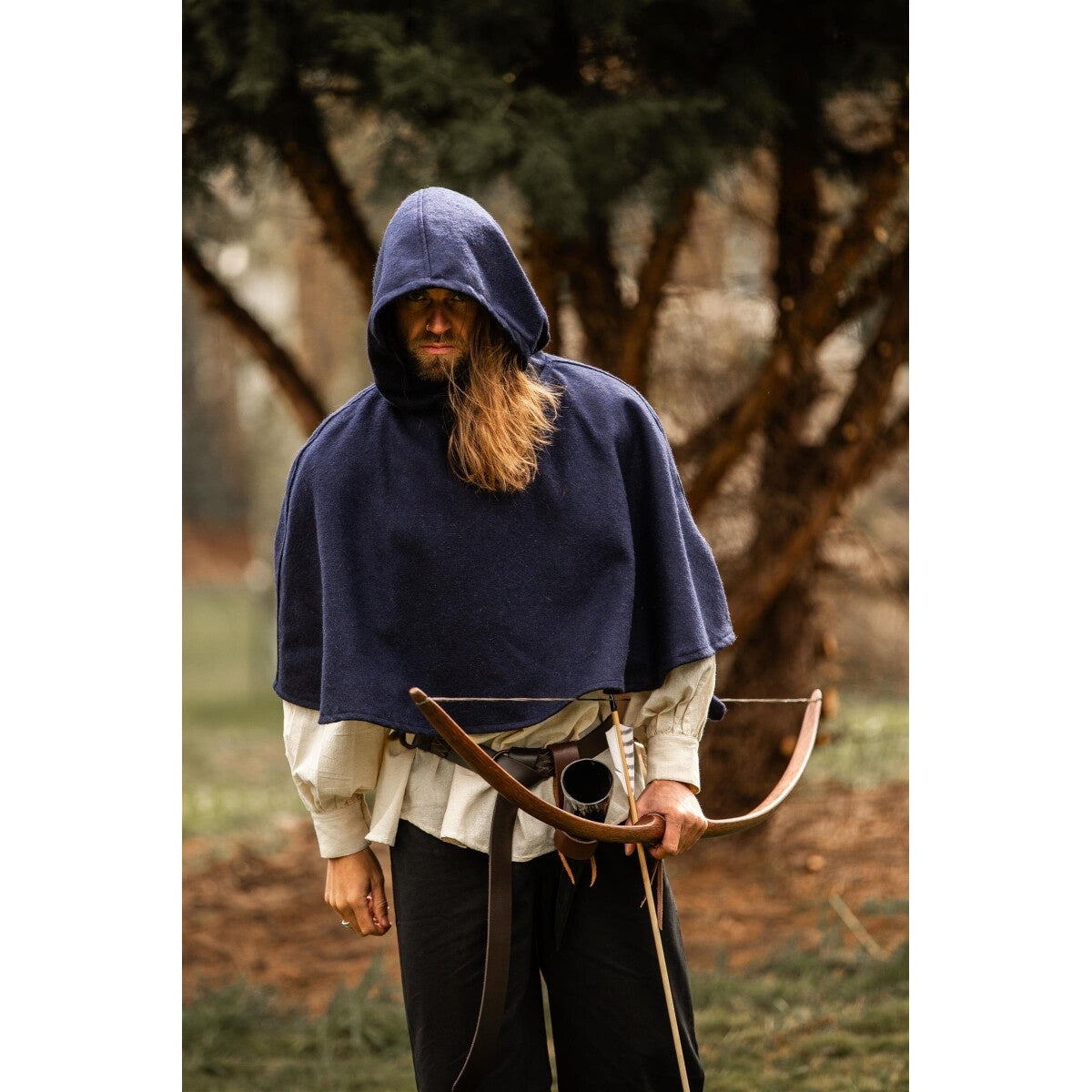 Imagen del producto Gugel medieval de lana Paul