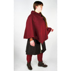 Imagen del producto Caperuza medieval Egill con bordado roja